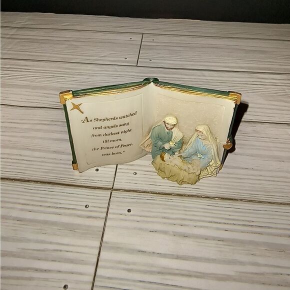 Vintage Magic Creations The Story Of Christmas Nativity Scene Holiday Decor 1998 - Picture 1 of 9